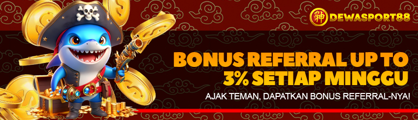 Bonus Referral Sampai 3% Setiap Minggu